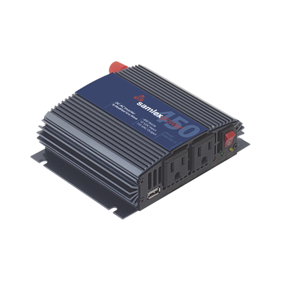 SAMLEX Inversor de Corriente (CD-CA). Potencia Nominal 450 W, Ent:12Vcc, Sal: 115Vca 60 Hz MOD: SAM-450-12