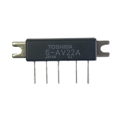 RF PARTS Circuito Integrado en Módulo de Potencia para 144-148 MHz, 7 Watt. MOD: S-AV22A