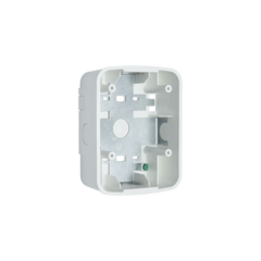 SYSTEM SENSOR Caja de Montaje en Pared para Bocina y Bocina con Lampara Estroboscopica, Color Blanco MOD: SBB-SPW-L