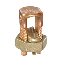 PANDUIT Conector Mecánico de Puesta a Tierra, de Cobre, Para Cables de Calibre 4 a 1/0 AWG MOD: SBC1/0-L