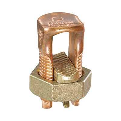 PANDUIT Conector Mecánico de Puesta a Tierra, de Cobre, Para Cables de Calibre 4 a 1/0 AWG MOD: SBC1/0-L