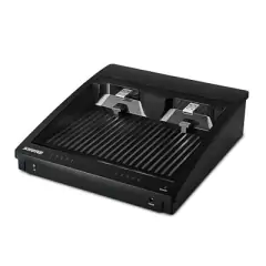 Shure SBC250-US - Estación doble de carga para transmisores ULXD6 y ULXD8 - Carga rápida y segura - Ideal para profesionales del sonido - Marca Shure, modelo SBC250-US - comprar en línea