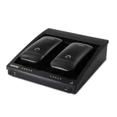 Shure SBC250-US - Estación doble de carga para transmisores ULXD6 y ULXD8 - Carga rápida y segura - Ideal para profesionales del sonido - Marca Shure, modelo SBC250-US en internet