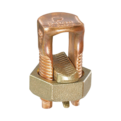 PANDUIT Conector Mecánico de Puesta a Tierra, de Cobre, Para Cables de Calibre 2 a 2/0 AWG MOD: SBC2/0-Q