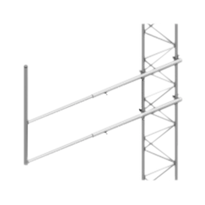 SYSCOM TOWERS Brazo tipo "F" para tramos STZ-90G, galvanizado por Inmersión Caliente. MOD: SBL90G