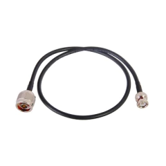 EPCOM INDUSTRIAL Jumper de 60 cm con cable RG-58U-SYS, conector BNC y N Macho MOD: SBNC-58U-N-60