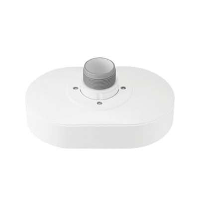Hanwha Techwin Wisenet Montaje Adaptador tipo Plato para Camaras IP multisensor de doble lente PNM-C7083RVD y PNM-C12083RVD MOD: SBP-215HMW