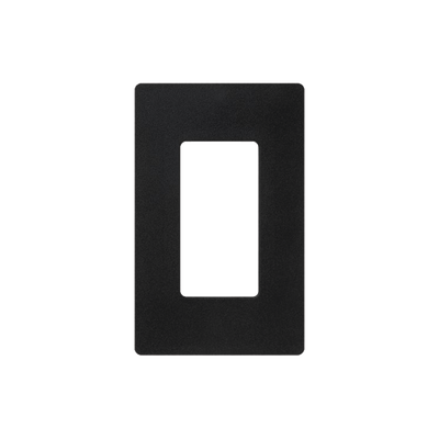 LUTRON ELECTRONICS Placa de pared 1 espacio, para atenuador (dimmer), apagador ó control remoto inalámbrico LUTRON. MOD: SC-1-MN