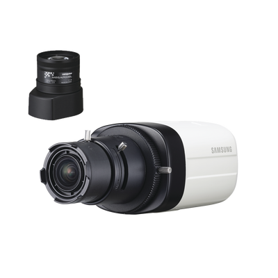 Syscom Kit de camara Box SCB6003 y Lente Computar de 8.5 a 50mm MOD: SCB6003COMPUTAR2