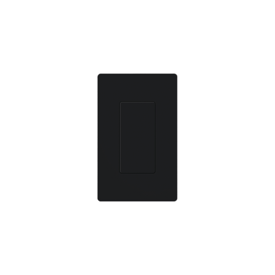 LUTRON ELECTRONICS Placa ciega color negro nigth MOD: SC-BI-MN