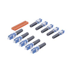 TEMPO Conector mecánico Monomodo SC/UPC Pre-pulido 3mm (Bolsa con 10 PIEZAS) MOD: SCUPCMCS10