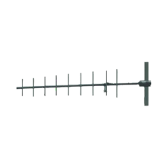 SYSCOM Antena Yagi Direccional de 450-470 MHz, 9 Elementos, 11 dB, 15 MHz, 300 Watt, UHF Hembra. MOD: SD-4509