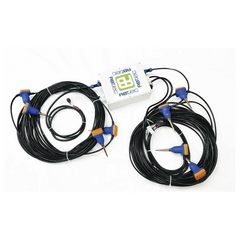 RBTEC SEISMO/Sistema de Seguridad Perimetral/ Instalación SUBTERRANEA/ 8 Detectores y hasta 80 metros de protección/ Salida de contacto seco / Caja IP67 / Incluye Software de Calibración / Integrable a un sistema de alarma MOD: SEISMO-DRC8