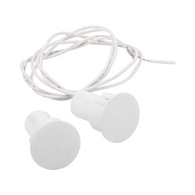 SFIRE Contacto magnético para puertas y ventanas Metálicas, aluminio y madera de empotrar color blanco / GAP: 24 mm MOD: SF-1021