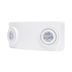 SFIRE Luz dual led de emergencia/520lm/uso rudo/montaje en pared o techo/batería de respaldo incluida MOD: SF-1960-LF