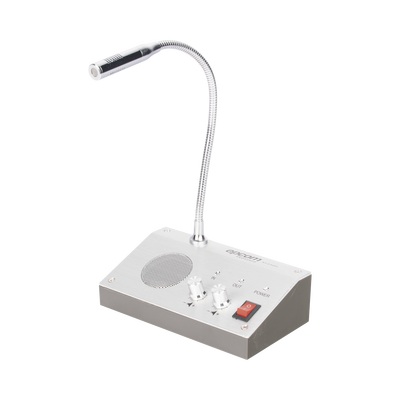 EPCOM PROAUDIO Sistema de Intercomunicación | Ideal para Ventanillas | Audio de voz de dos vías | 12V/1A 3W | Micrófono Interior + Micrófono Exterior MOD: SF-3300