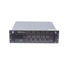 EPCOM PROAUDIO Mezclador Amplificador de Audio - 4 zonas de 240W RMS Hasta 960W | 4 Canales | 5 Entradas | MP3 Tuner USB/SD | 1 Entrada de Micrófono MOD: SF-4240MP