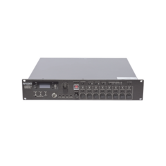 EPCOM PROAUDIO Controlador de Evacuación Por Voz | 500 W | 8 Zonas independientes | 4 entradas de audio y 2 entradas de micrófono MOD: SF-6200MA