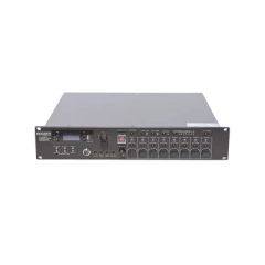 EPCOM PROAUDIO Controlador de Evacuación Por Voz | 500 W | 8 Zonas independientes | 4 entradas de audio y 2 entradas de micrófono MOD: SF-6200MA