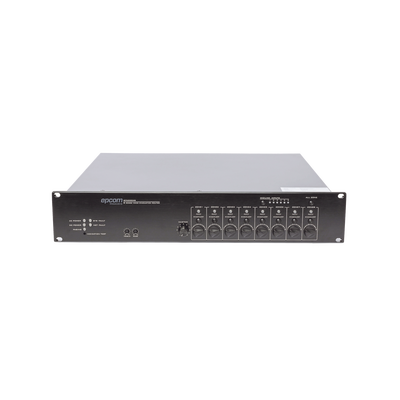 EPCOM PROAUDIO Controlador de Extensión de Evacuación de Voz | 8 Zonas | 500W | Soporta Máx. 19 SF6200MS en Cascada MOD: SF-6200MS
