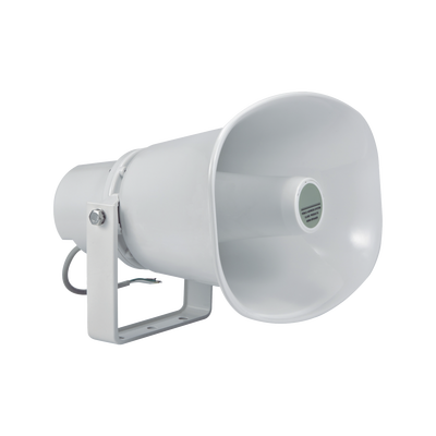 EPCOM PROAUDIO Altavoz para Exterior | Tipo Trompeta | 15-30W | 70/100V | IP66 | Material ABS | Bracket de Metal MOD: SF-720A