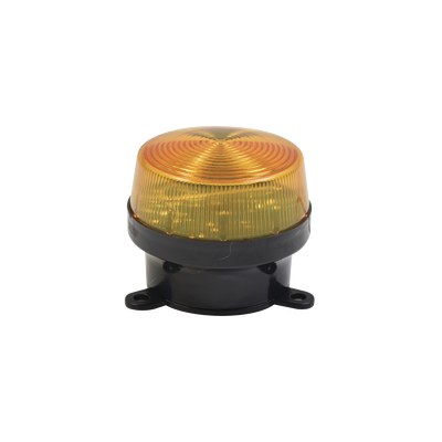 SFIRE Mini estrobo color Amber con montaje de pestaña. MOD: SF-STRA