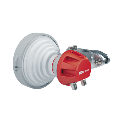 RF ELEMENTS Antena Sectorial Simétrica Carrier Class de 40° 16.2 dBi 5180-6100 MHz conectorizada para ambientes de alto ruido MOD: SH-CC-5-40