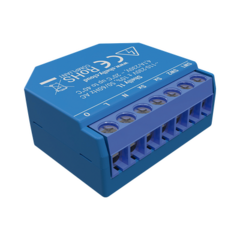 SHELLY (NO REQUIERE NEUTRO!) Relevador / Interruptor WIFI / Industrial y residencial inteligente / Hasta 5A / Soporta Google /Alexa / Nube P2P y control Local / ideal para iluminacion MOD: SHELLY1L