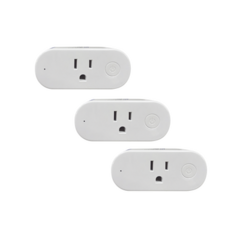 SHELLY Kit de 3 /Adaptador PlugIn/ señal WIFI/ NUBE P2P App Shelly/ Tomacorriente y medicion de consumo/ Soporta Google y Alexa MOD: SHELLYPLUGUSK3