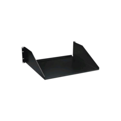 SIEMON Charola Para Soportar Equipos en Racks, de 19in, Solida, 3UR, Color Negro MOD: SH-S19-01