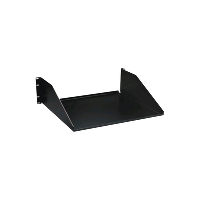 SIEMON Charola Para Soportar Equipos en Racks, de 19in, Solida, 3UR, Color Negro MOD: SH-S19-01