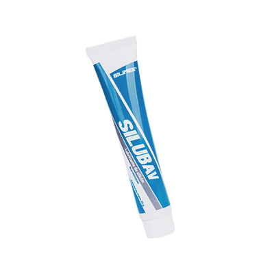 SILIMEX Lubricante de silicón dieléctrico de alta viscosidad , soporte de -10 hasta 80ºC, para mecanismos de alta fricción, tubo 28 grs SILUB-AV