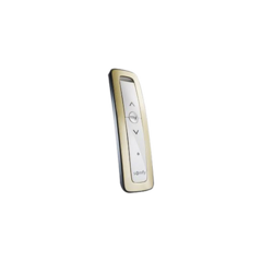 SOMFY Control remoto 1 canal para motores de persiana Somfy con señal inalámbrica, instrucciones: sube, baja y detener, con posición favorita programada. MOD: SITUO1RTSGOLD