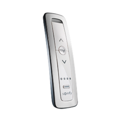 SOMFY Control remoto RTS 5 canales, Emite instrucciones: subir, bajar y detener, con posición favorita programada &laquo;my&raquo;. MOD: SITUO5RTSSILVER