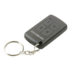 ENFORCER SECOLARM Transmisor tipo llavero de 4 canales para receptor SK-910R4Q MOD: SK-919T4-GNQ