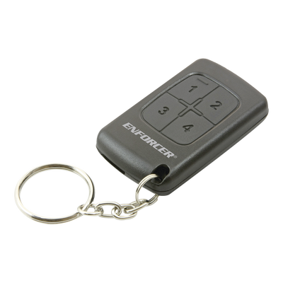ENFORCER SECOLARM Transmisor tipo llavero de 4 canales para receptor SK-910R4Q MOD: SK-919T4-GNQ