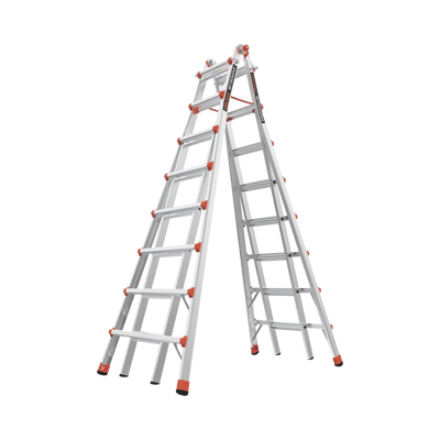 Little Giant Ladder Systems Escalera telescópica en "A" de 4.5 metros de aluminio. MOD: SKYCRAPER-15C