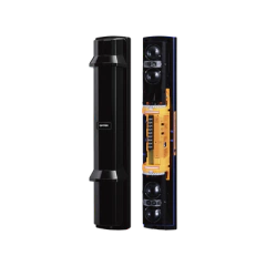 OPTEX Barrera fotoelectrica de 60 metros cuatro haces de luz con Sniper viewfinder MOD: SL200QN