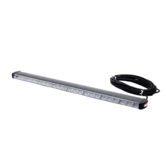 FEDERAL SIGNAL Luces para control de trafico. Sistema completo LED SignalMaster, unidad de 6 módulos, 3 A, 12 Vcc, con controlador sencillo integrado. MOD: SL-6S-A