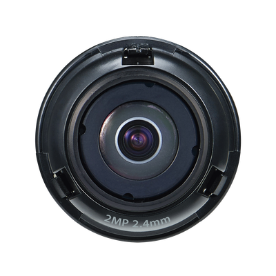 Hanwha Techwin Wisenet Lente 2 MP de 2.4 mm para Cámara PNM-9000VQ MOD: SLA-2M2400Q