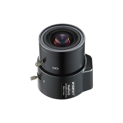 Hanwha Techwin Wisenet Lente Varifocal 2.8-9mm, 3MP, Iris Automático, Formato 1/2.8" MOD: SLA-M2890-DN