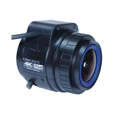 Hanwha Techwin Wisenet Lente Varifocal 12MP 4 a 10MM CS-MOUNT 1/1.7" D/N DC-IRIS MOD: SLA-T-M410DN