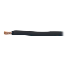 INDIANA Cable Eléctrico 16 awg color negro, Conductor de cobre suave cableado. Aislamiento de PVC, auto-extinguible.BOBINA de 100 MTS MOD: SLY-316-BLK/100
