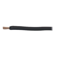 INDIANA Cable de Cobre Recubierto THW-LS Calibre 2/0 AWG 19 Hilos Color Negro (Retazo de 10 metros) MOD: SLY346BLK*10MTS