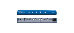 KRAMER SM40NU-3 SM40NU–3 de HighSecLabs es un KM de Seguridad de 4 puertos