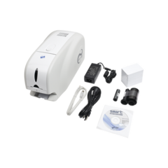 IDP kit impresora de tarjetas PVC/ Una Cara / Incluye Cinta Full Color, Software, 100 tarjetas PVC, Kit limpieza MOD: SMART30SK