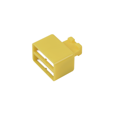 SIEMON Clip de Puente, Para Uso con Regletas S66 de Siemon, de 1 par, Color Amarillo MOD: SMBC-2-5