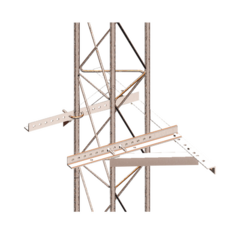 SYSCOM TOWERS MONTAJE SUJETADOR A/PARED P/TRAMO STZ30G/35G/45G GALV. INM. E/CAL. MOD: SM-PM-G