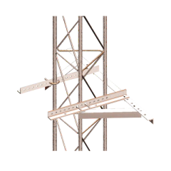 SYSCOM TOWERS MONTAJE SUJETADOR A/PARED P/TRAMO STZ30G/35G/45G GALV. INM. E/CAL. MOD: SM-PM-G