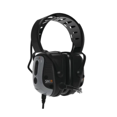 SENSEAR Protector auditivo IS de diadema rígida sobre la cabeza con cable integrado para MOTOROLA MOTOTRBO MOD: SMR1-ISB1-M9